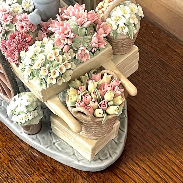 リヤドロ 公園通りの花屋さん フィギュリン LLADRO 人形 ポーセリン