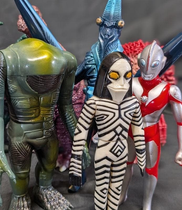 ウルトラマンパワード＆登場怪獣・宇宙人（バンダイ）ソフビフィギュア