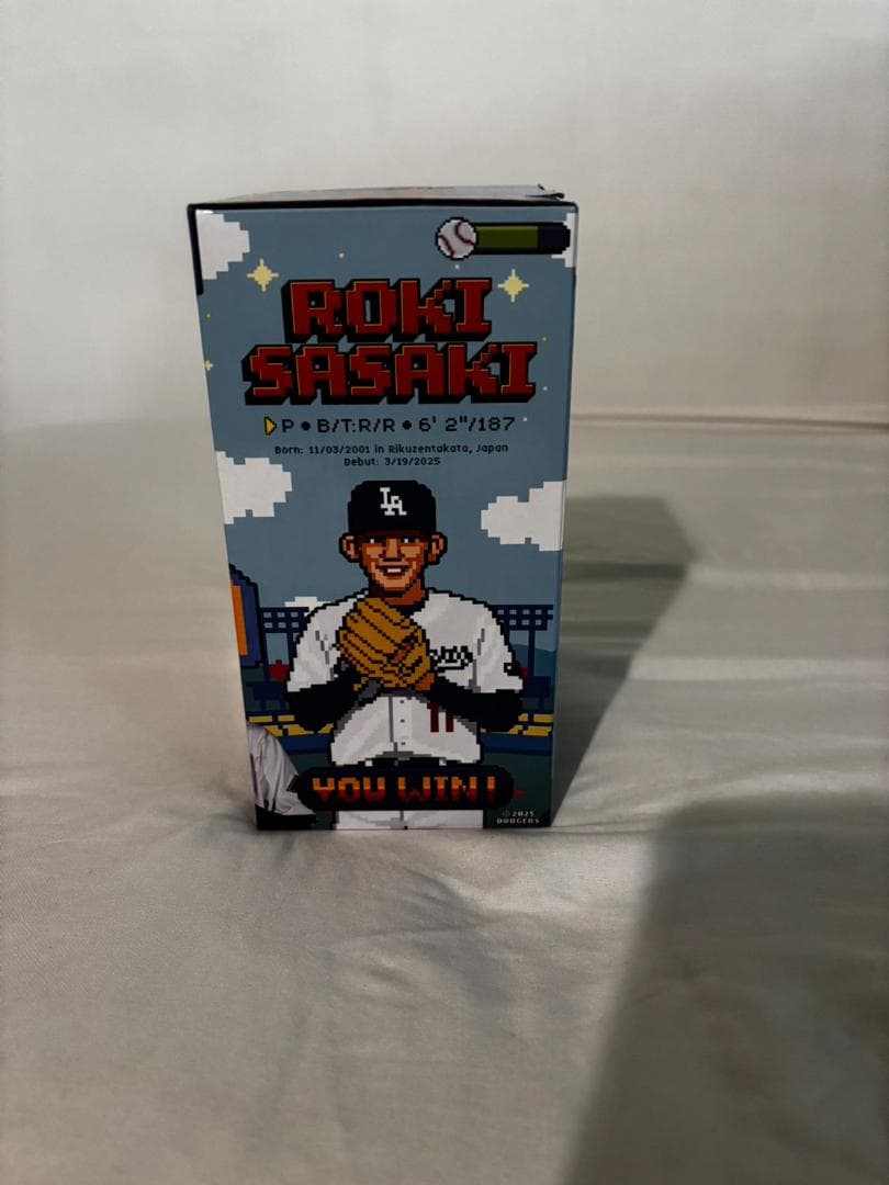 8/4来場者限定 ロサンゼルス ドジャース 佐々木朗希 ボブルヘッド