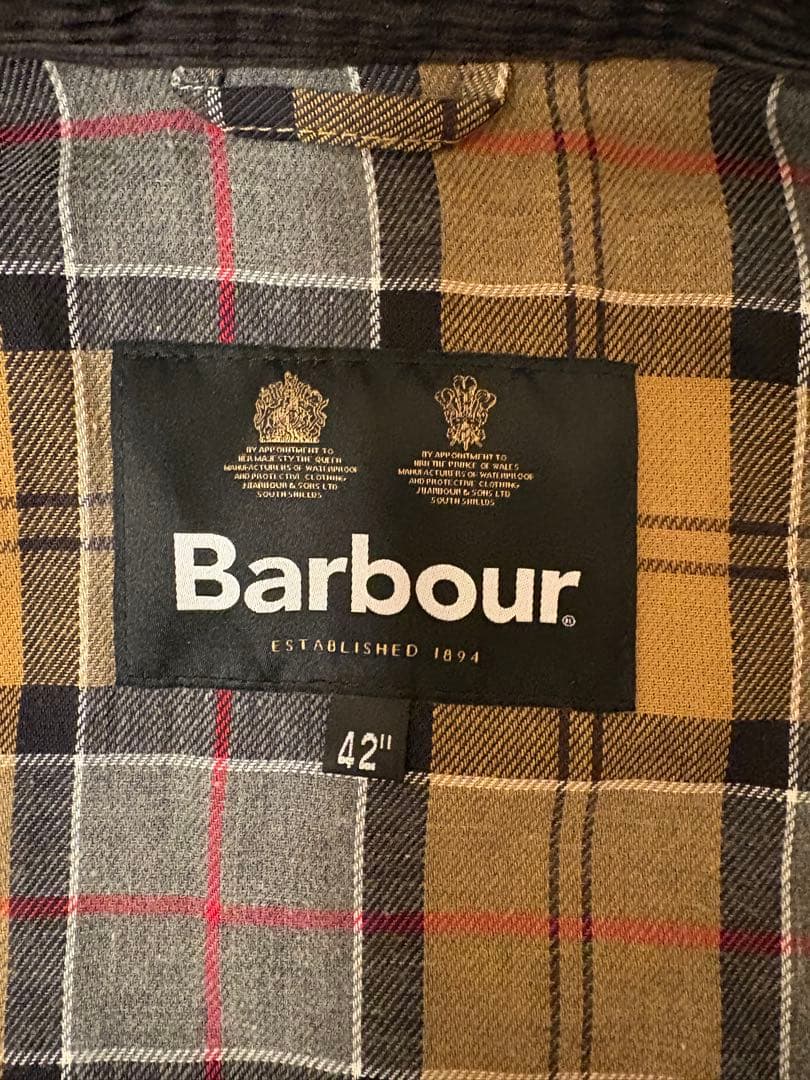 Barbour トランスポート　ピーチスキン