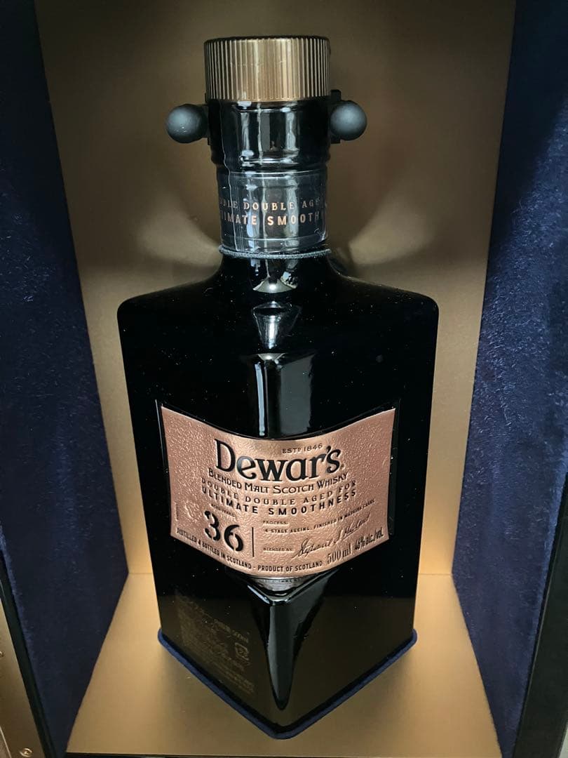 メーカー正規品デュワーズDewar´s 36年 ウイスキー ギフトボックス入り