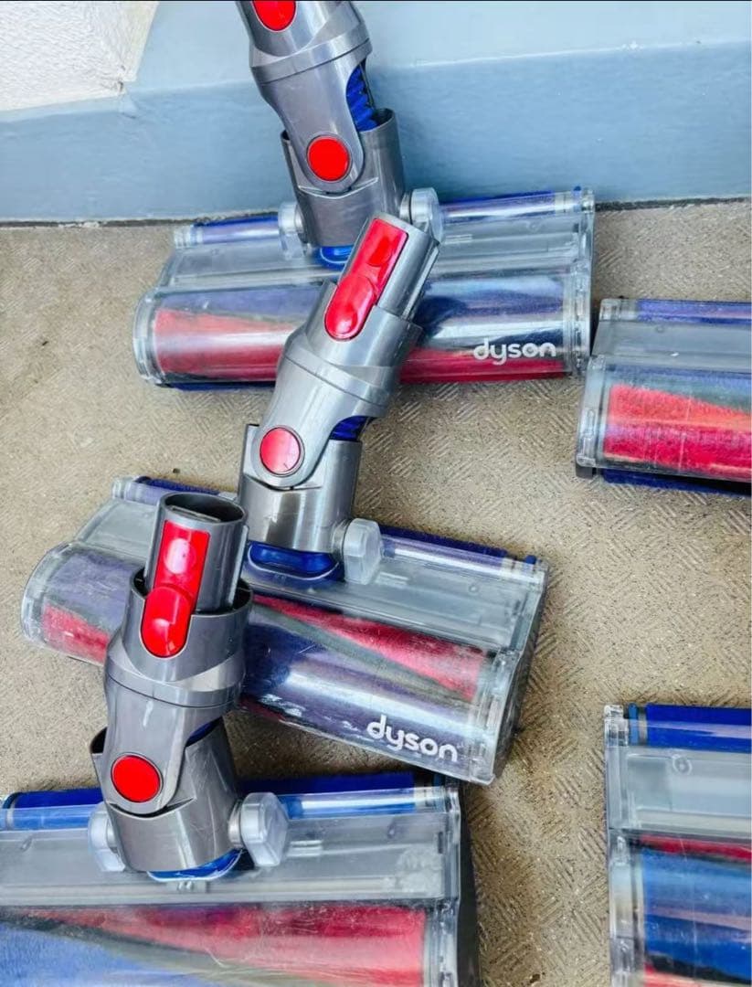 ダイソンdyson 純正 7点ソフトローラーヘッド 112232-12全部動作品