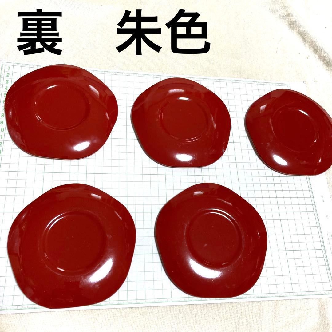 金箔　漆器　5枚　新品　日本伝統工芸品