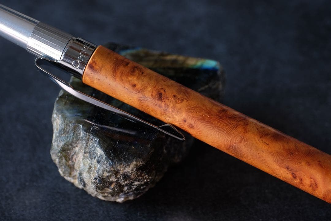 PG5木軸カスタム0098 高村杢工房 製図用シャープペンシル 花梨瘤