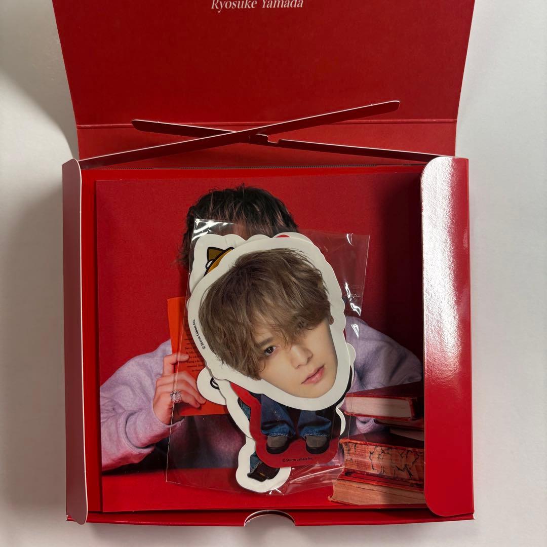 山田涼介 ソロ アルバム RED FC限定盤 - メルカリ