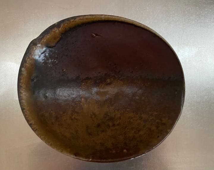 茶碗 備前 杉本立夫 号は泥牛 京都大吉主人 抹茶碗 桐箱入