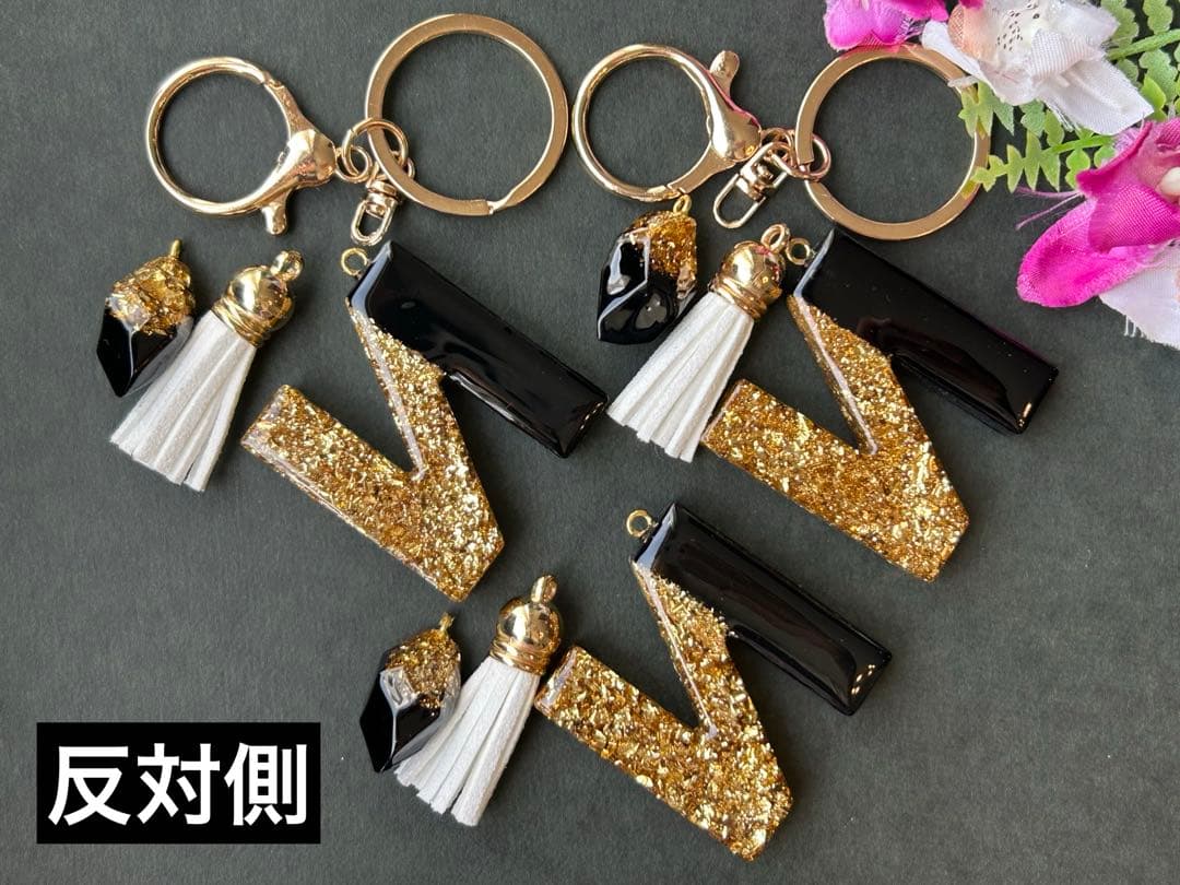 のん。　Nイニシャルキーホルダー　ハンドメイド　10点