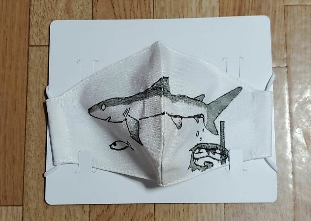 つくみず　クリエイターズマスク展　直筆イラスト入りマスク　2枚セット