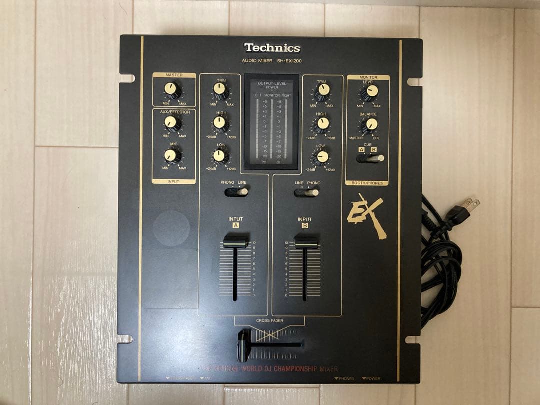 Technics テクニクス SH-EX1200 オーディオミキサー やや難あり