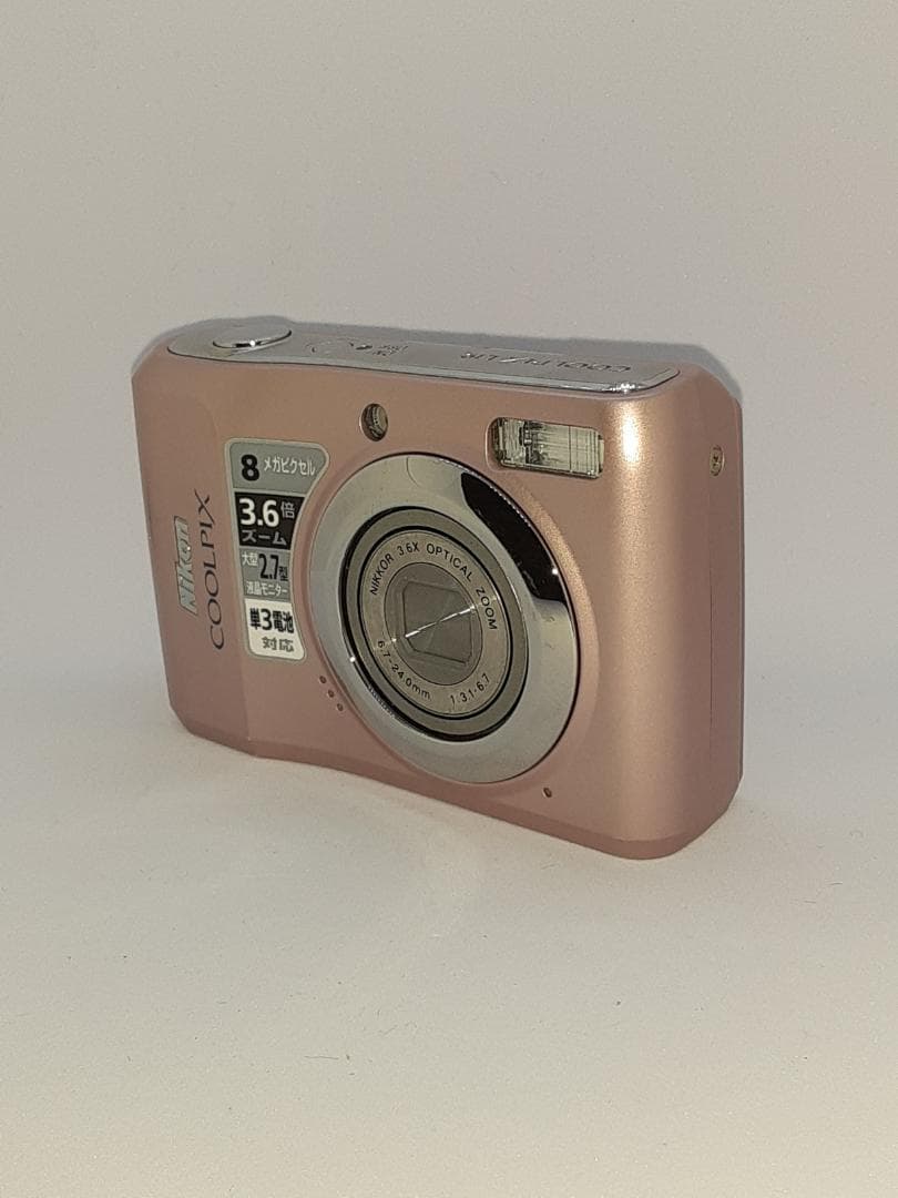 スマホ転送OK】ニコン Nikon COOLPIX L19 単3電池駆動 カメラ