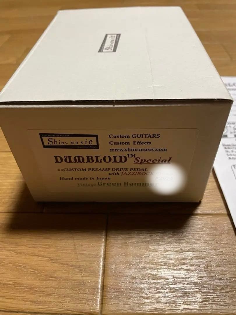 shin's music dumbloid special ギターエフェクター