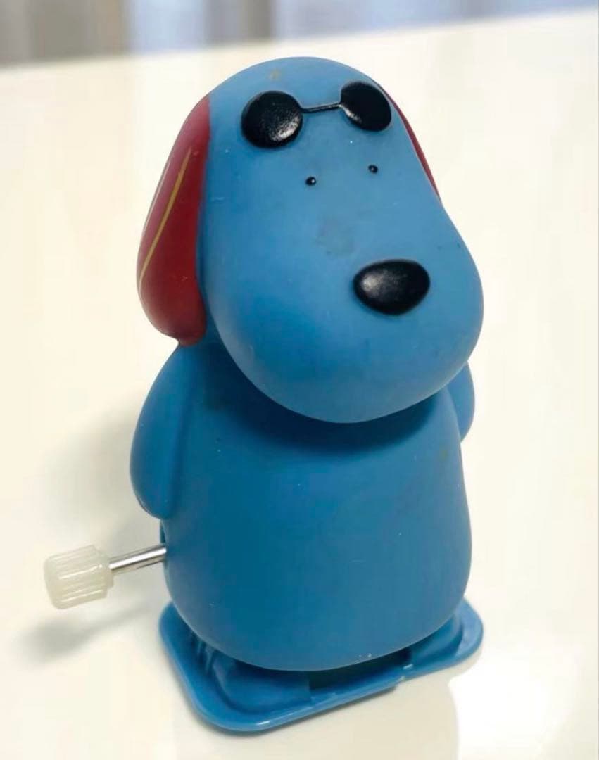 希少激レア◆非売品入手困難◆小犬のラフちゃん◆手巻き動く❣️フィギュア◆フジテレビ