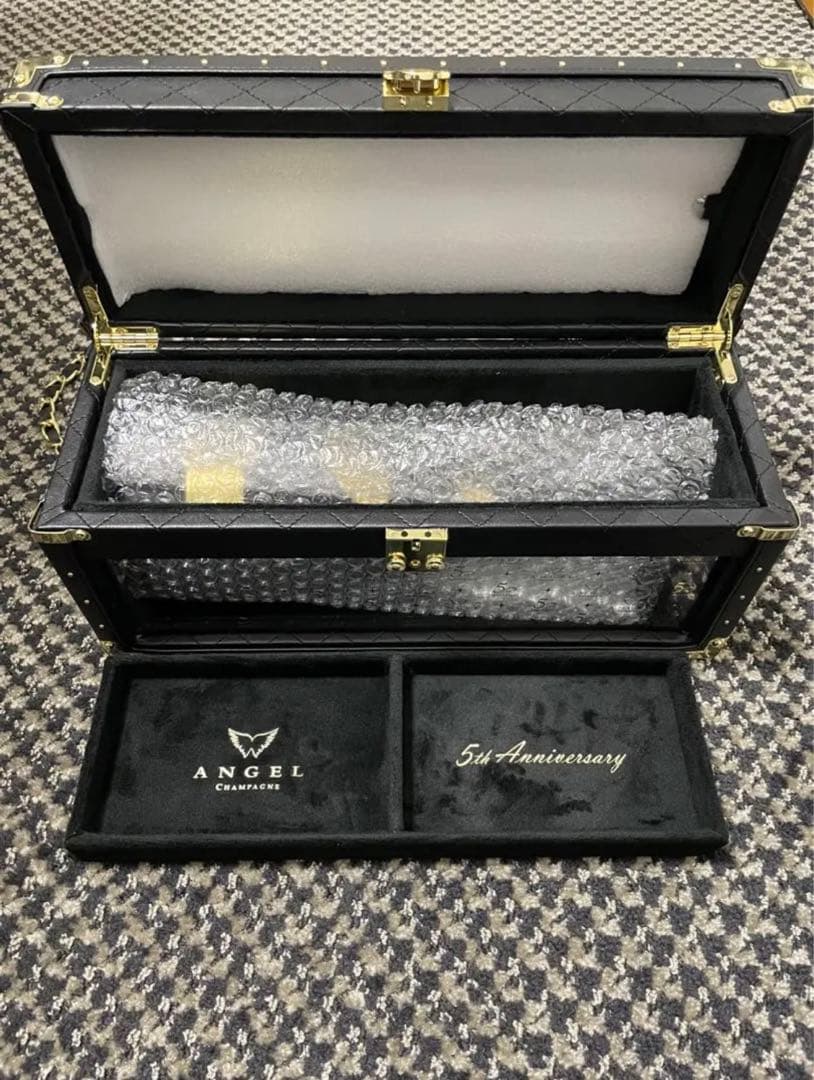 限定】エンジェル黒金 3種類あり エンジェルシャンパン5周年空箱