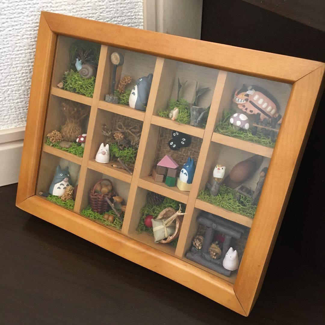 となりのトトロ コレクションボックス、ミニチュアジオラマ