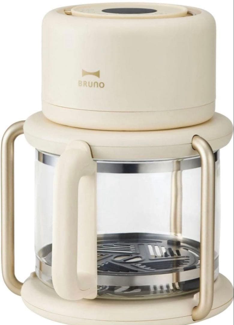 BRUNO グラスエアフライヤー アイボリー - メルカリ