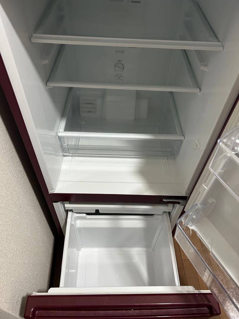 AQUAノンフロン冷凍冷蔵庫　AQR-17JBK送料無料