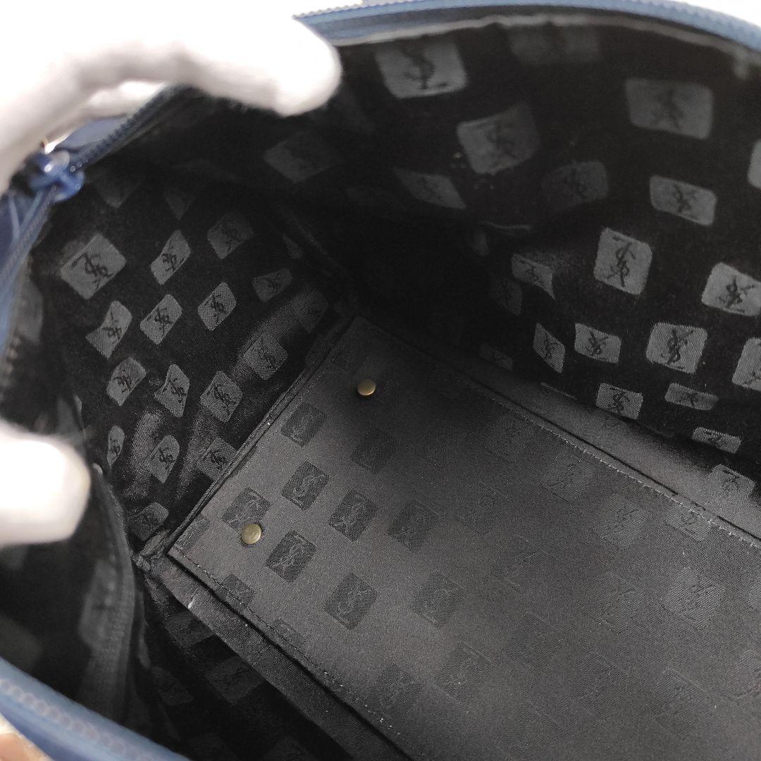 本日限定価格　イヴサンローラン　ミニボストンバッグ　　キルティング　YSLロゴ