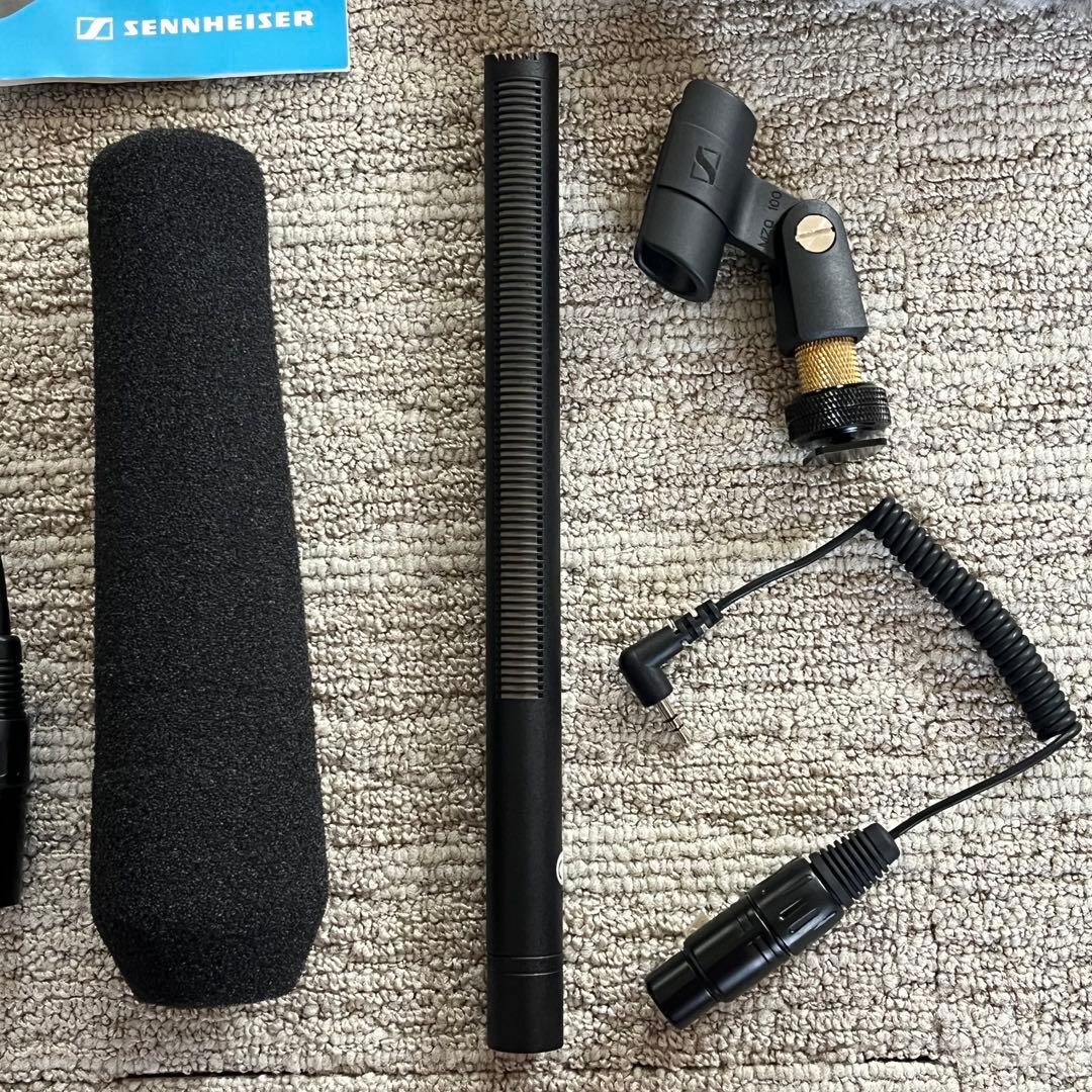 SENNHEISER ゼンハイザー MKH416 P48U ショットガンマイク他