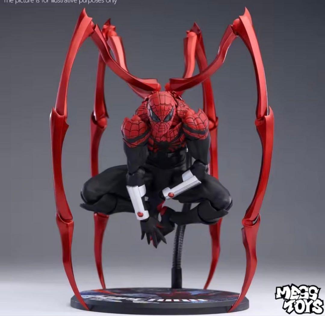 MESS TOYSスーペリアスパイダーマンフィギュア - メルカリ