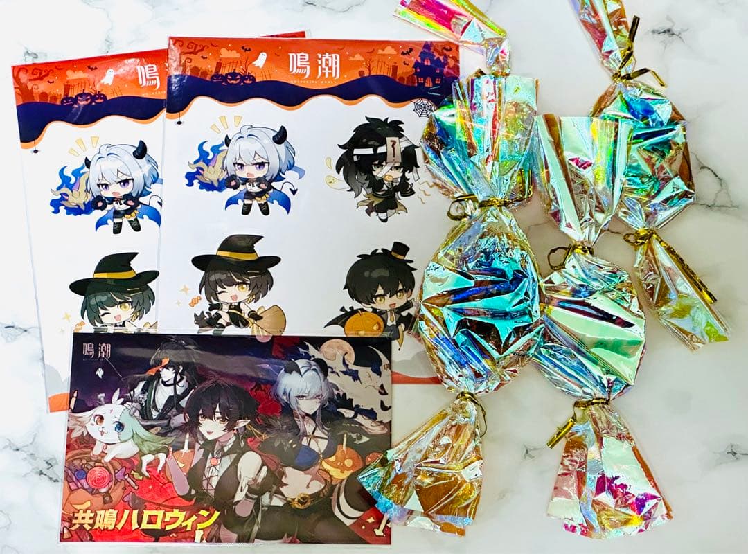 鳴潮 池袋ハロウィン アクリルキーホルダー ポストカード ステッカー