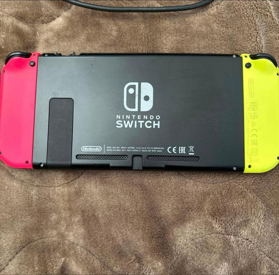 た*ー様 Nintendo Switch 本体 赤/黄 Joy-Con
