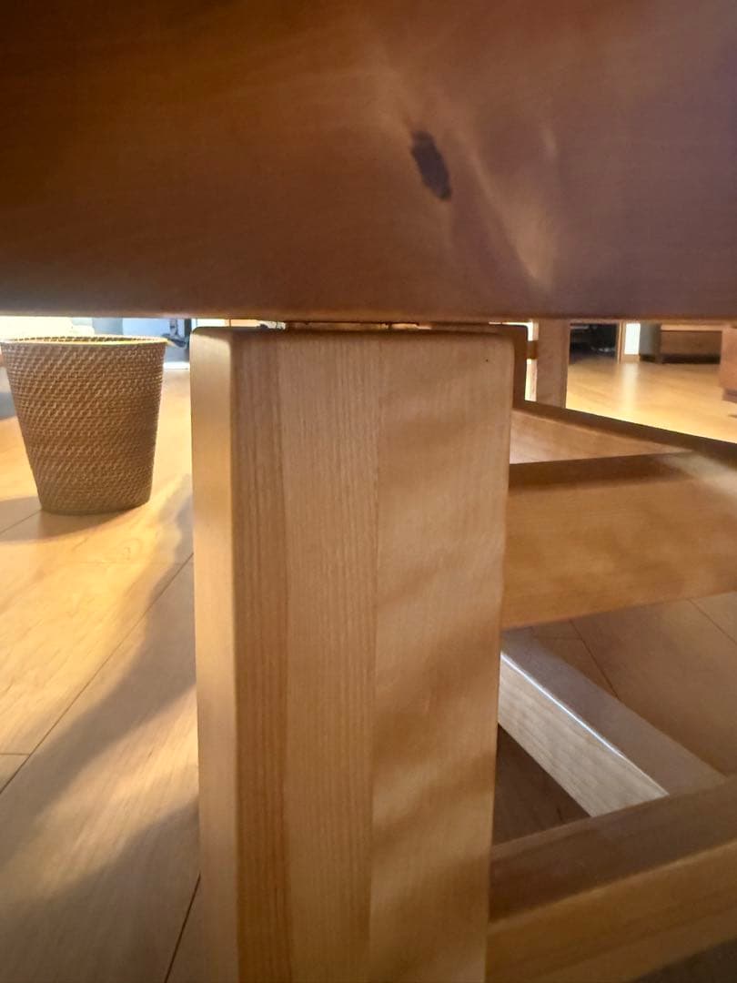 無垢材　一枚板　ダイニングテーブル