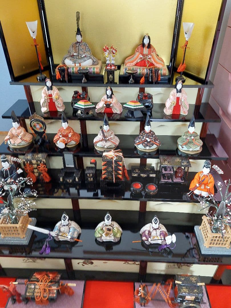 真多呂　雛人形　5段飾り　セットA