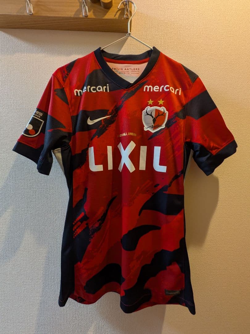 鹿島アントラーズ ユニフォーム　サイズM レプリカ　番号なし 鹿島アントラーズ ユニフォーム サイズM レプリカ 番号なし 鹿島