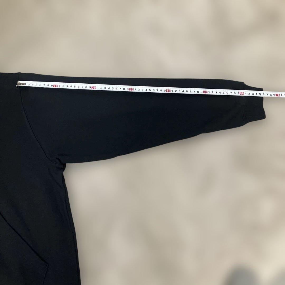 OY ジップアップパーカー　ブラック L〜XL