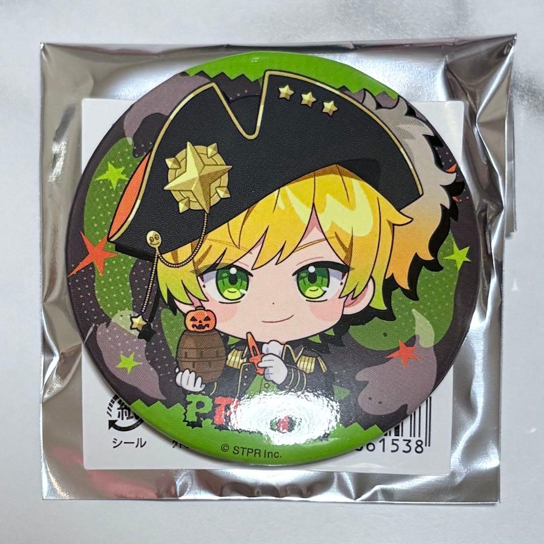 AMPTAK✕COLORS ハロウィングッズ 缶バッジ ぷりっつさん デフォ