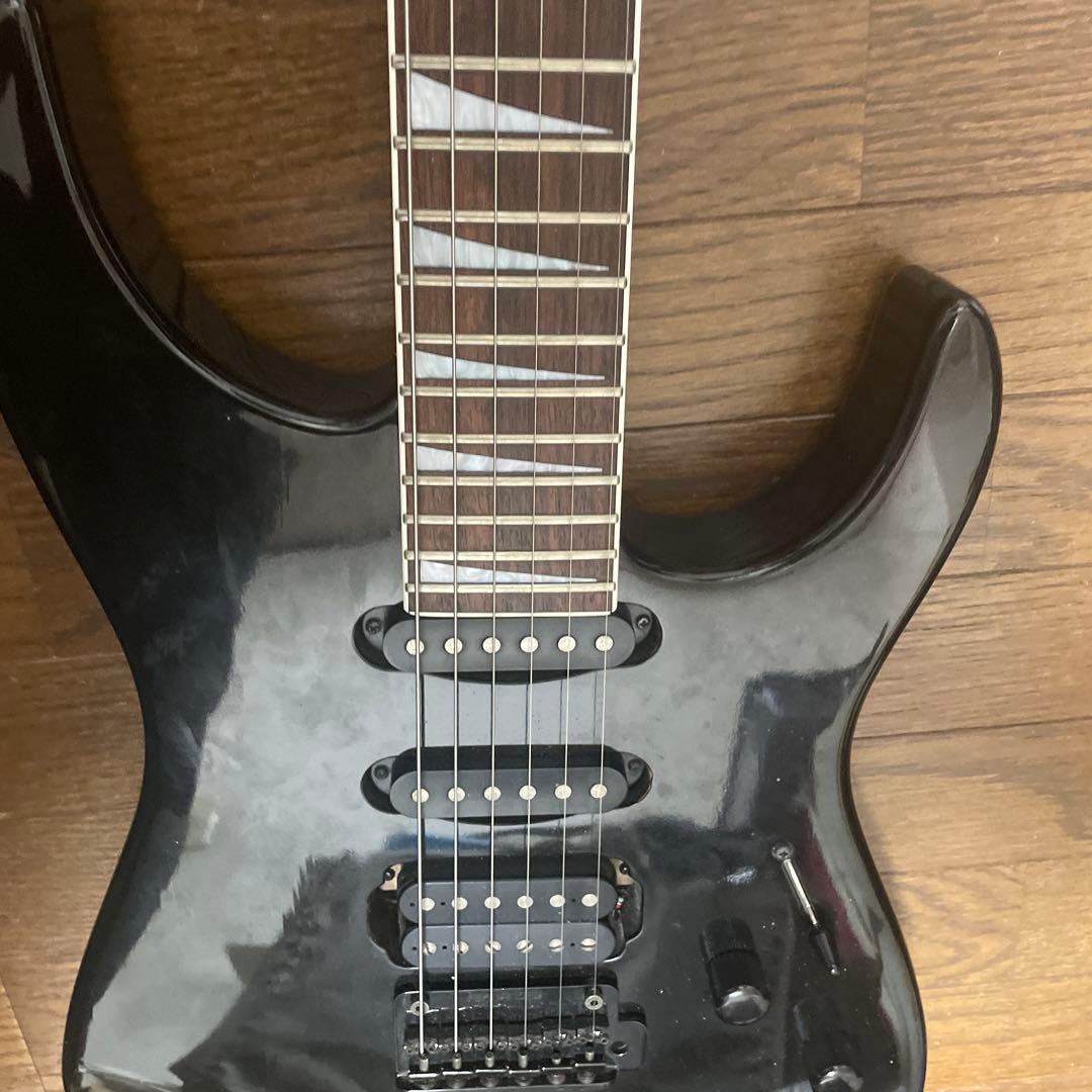 Fernandes ブラック エレキギター 24フレット