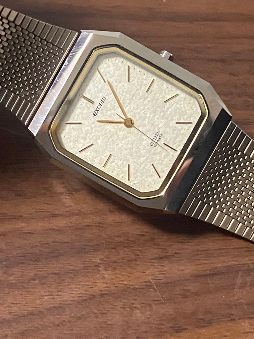 citizen exceed 2730-273699 ゴールドカラー