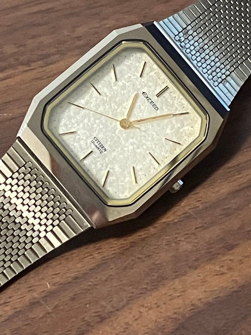 citizen exceed 2730-273699 ゴールドカラー