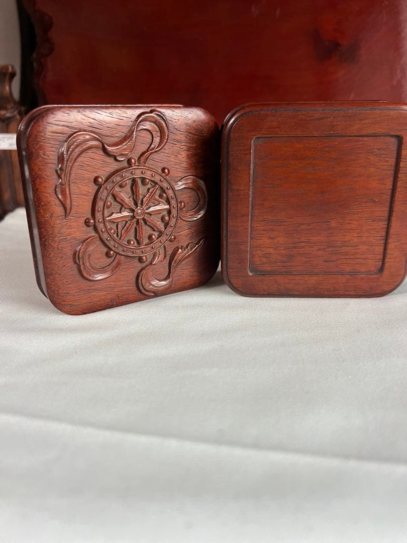 唐木香合 中国美術