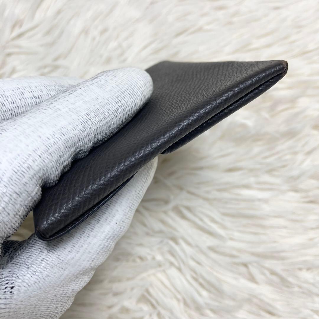 【美品】 HERMES バスティア ケース ダークブラウン