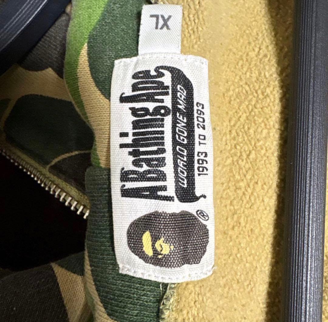 BAPE パーカー　確実正規品