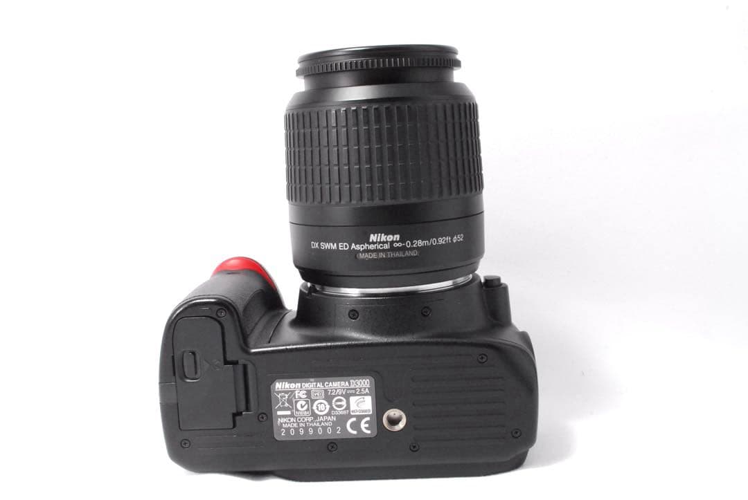 早い者勝ち！】 スマホ転送可✨Nikon D3000 簡単操作で高画質撮影 届い