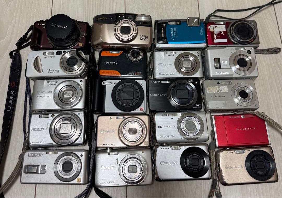 デジタルカメラ 20点セット (未確認) (ジャンク品) - メルカリ