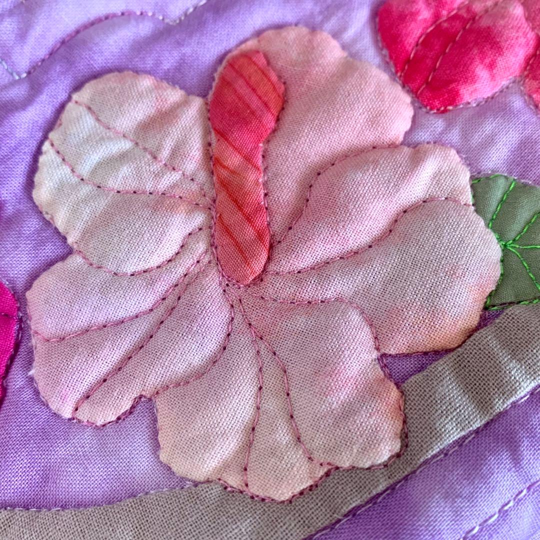 ハワイアンキルト　ポーチ　フラガール オーダー