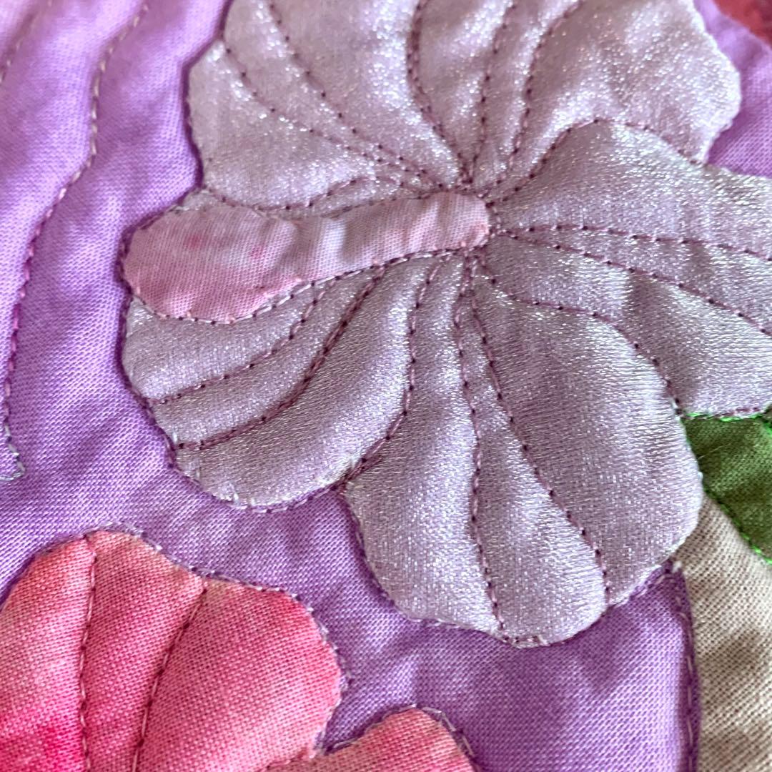 ハワイアンキルト　ポーチ　フラガール オーダー