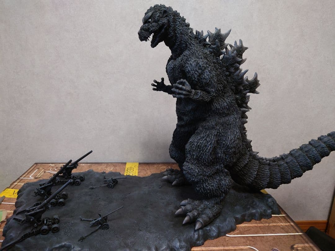 塗装完成品】ファルシオン イノウエアーツ 水爆大怪獣 ゴジラ イノウエ