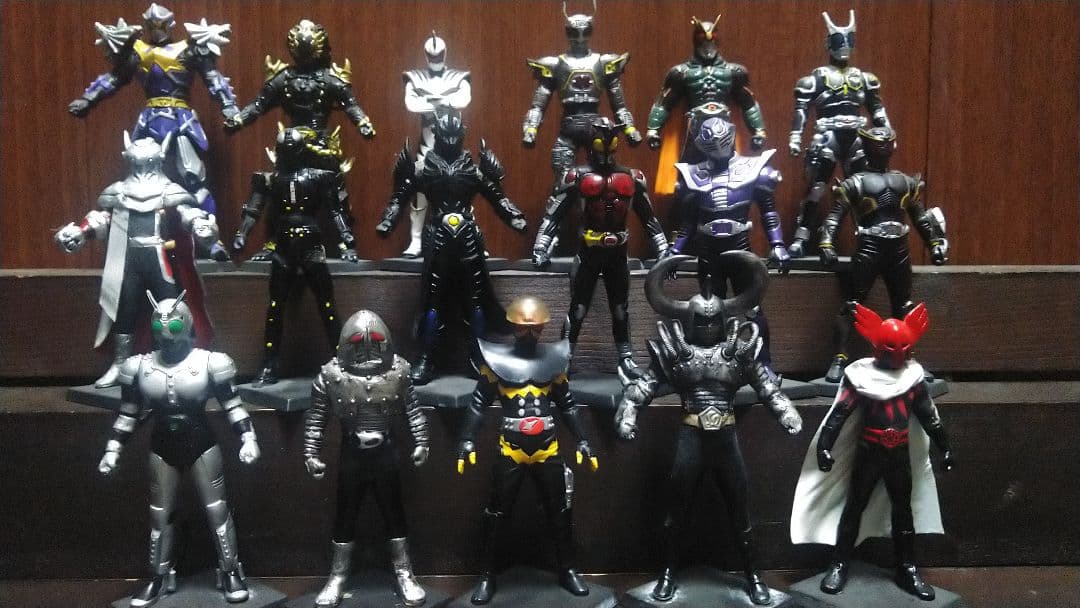 【一点物】HG台座★バンダイ★ガシャポン★ダークヒーロー列伝★東映★カスタム