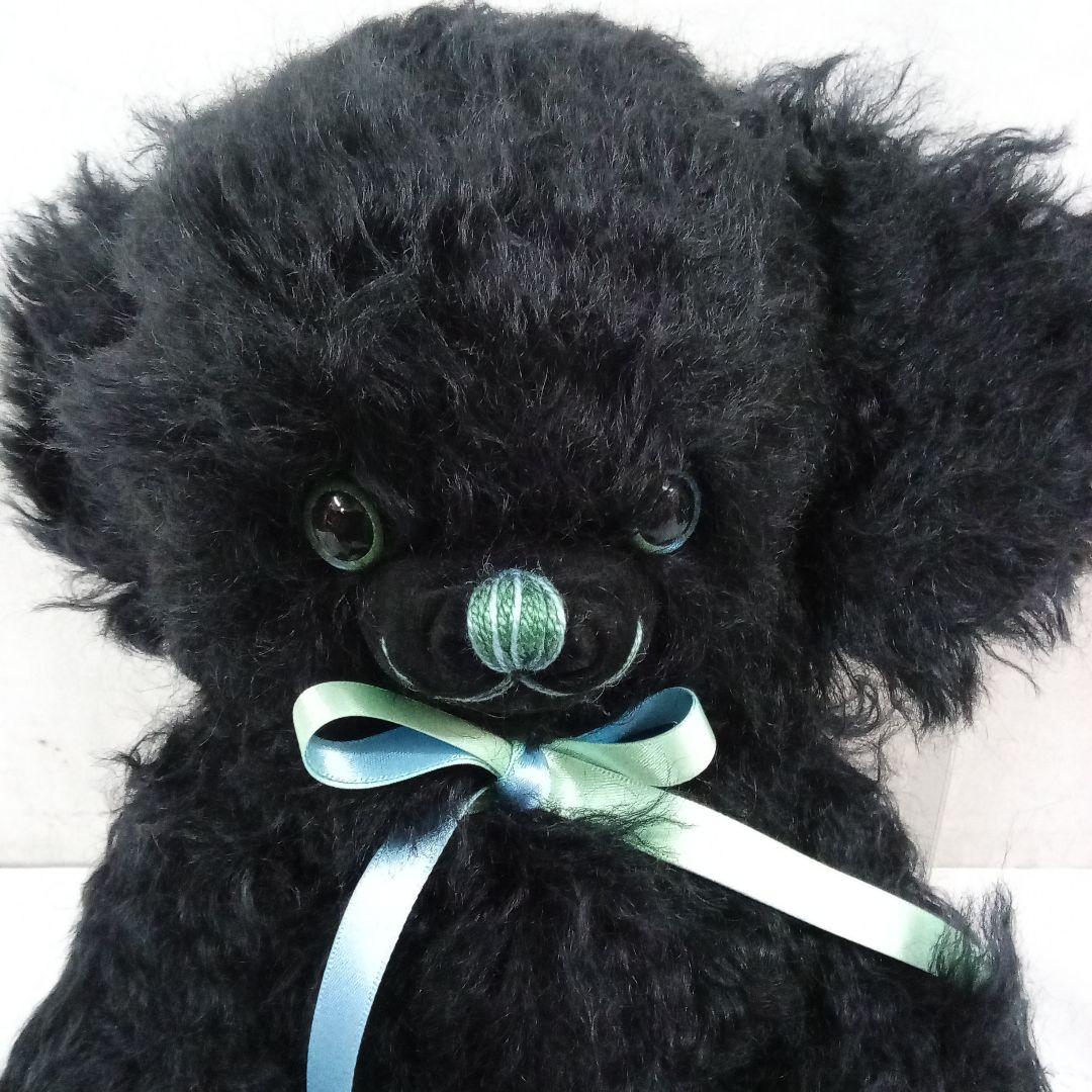 【M2512-10】メリーソート テディベア 33/50 チーキー ブラック 鈴