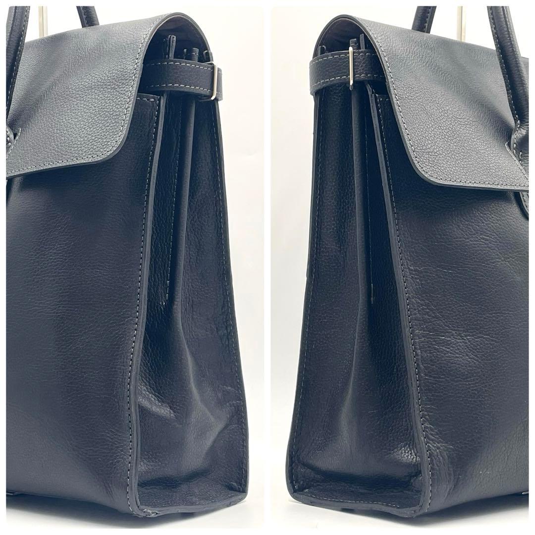 極美品✨ソメスサドル　グスト　ビジネスバッグ　トートバッグ　黒　本革　皇室御用達