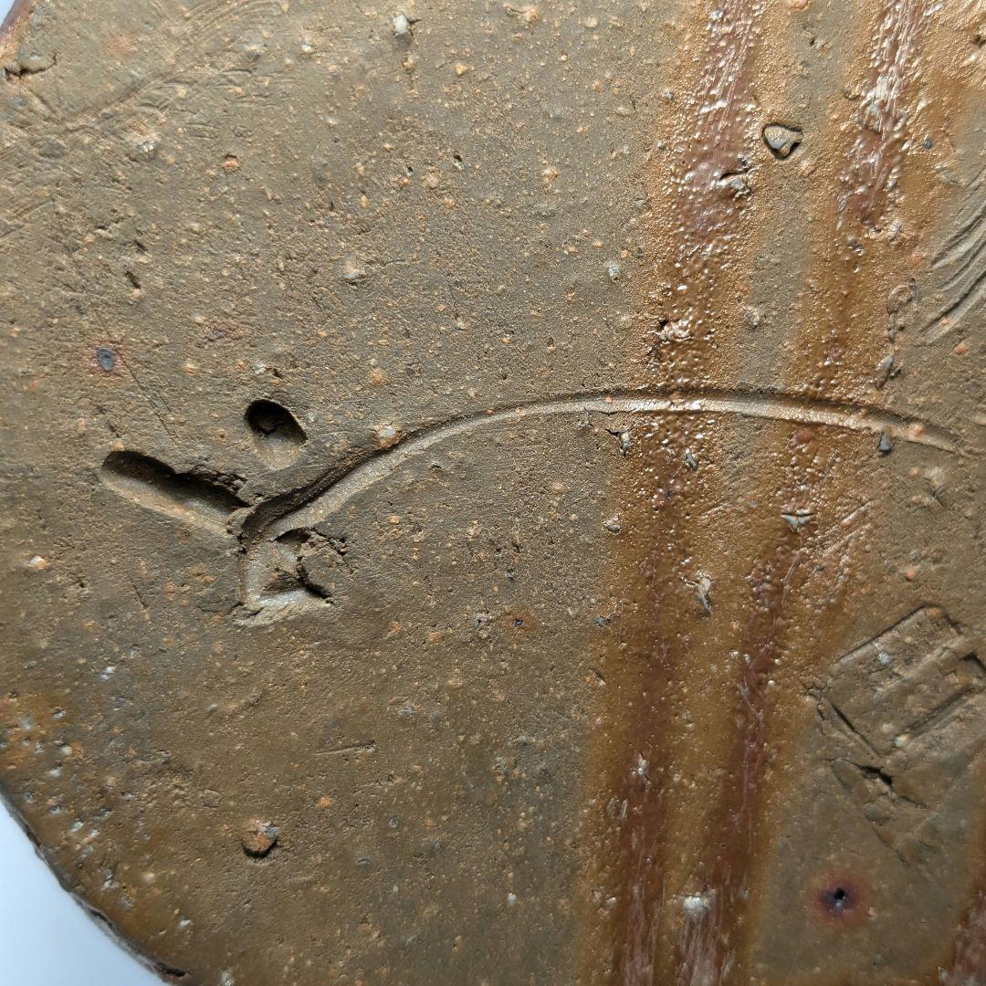 人間国宝 藤原啓 備前焼 擂座花入 共箱共布 花器 花瓶 フラワーベース 華道具