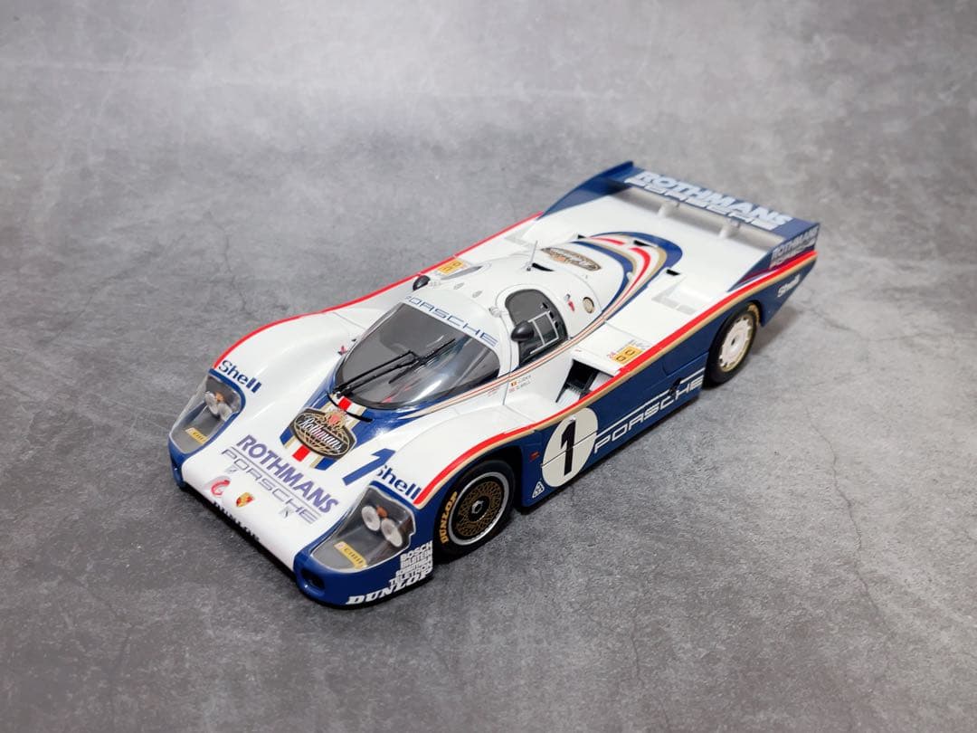 Rothmans PORSCHE 956L ロスマンズ　ポルシェ　1/18 優勝