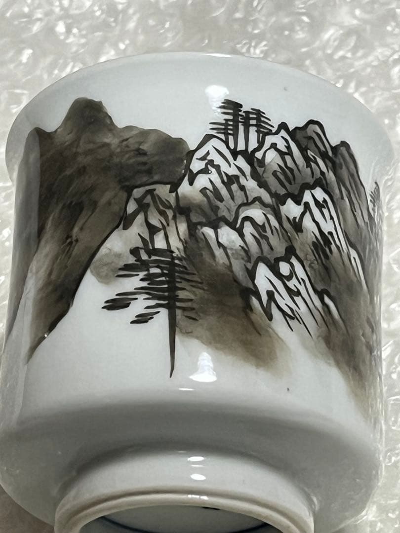 夫婦湯呑　茶碗　礫亭