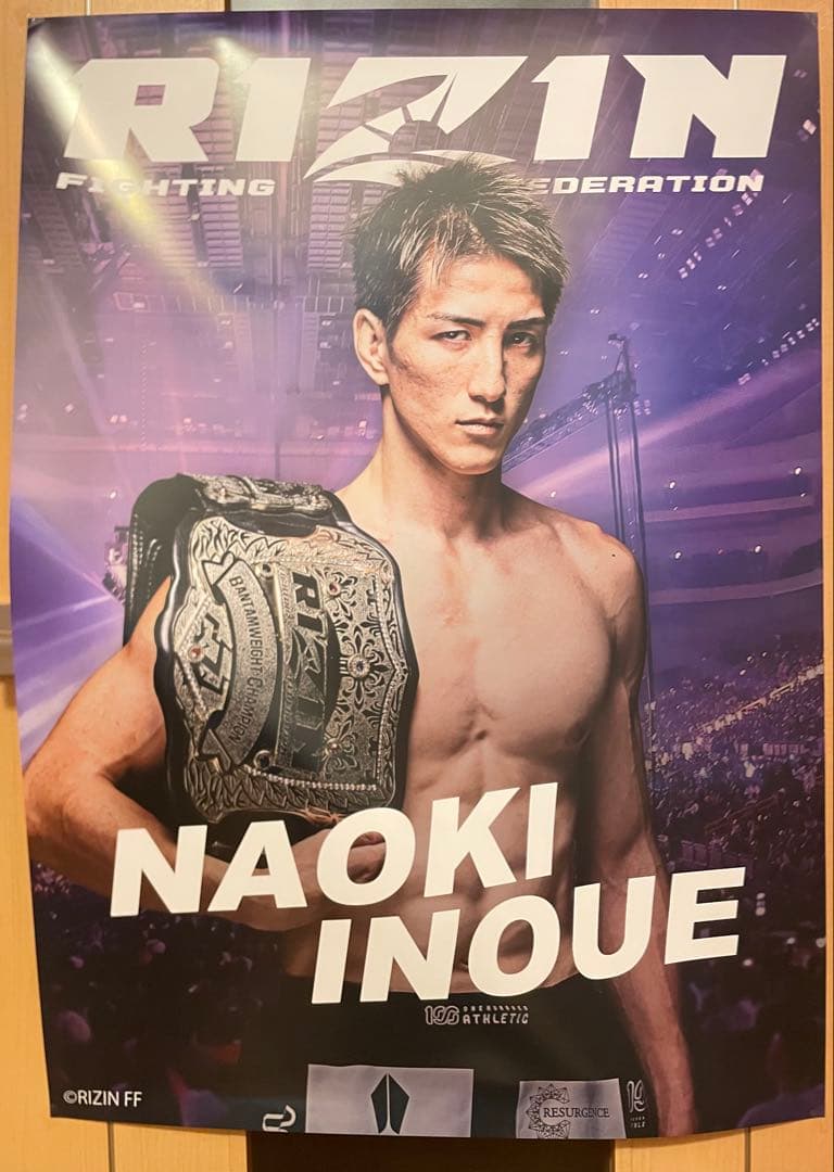 RIZIN FF オリジナルA1ポスター アクリルスタンド 7選手 計8点