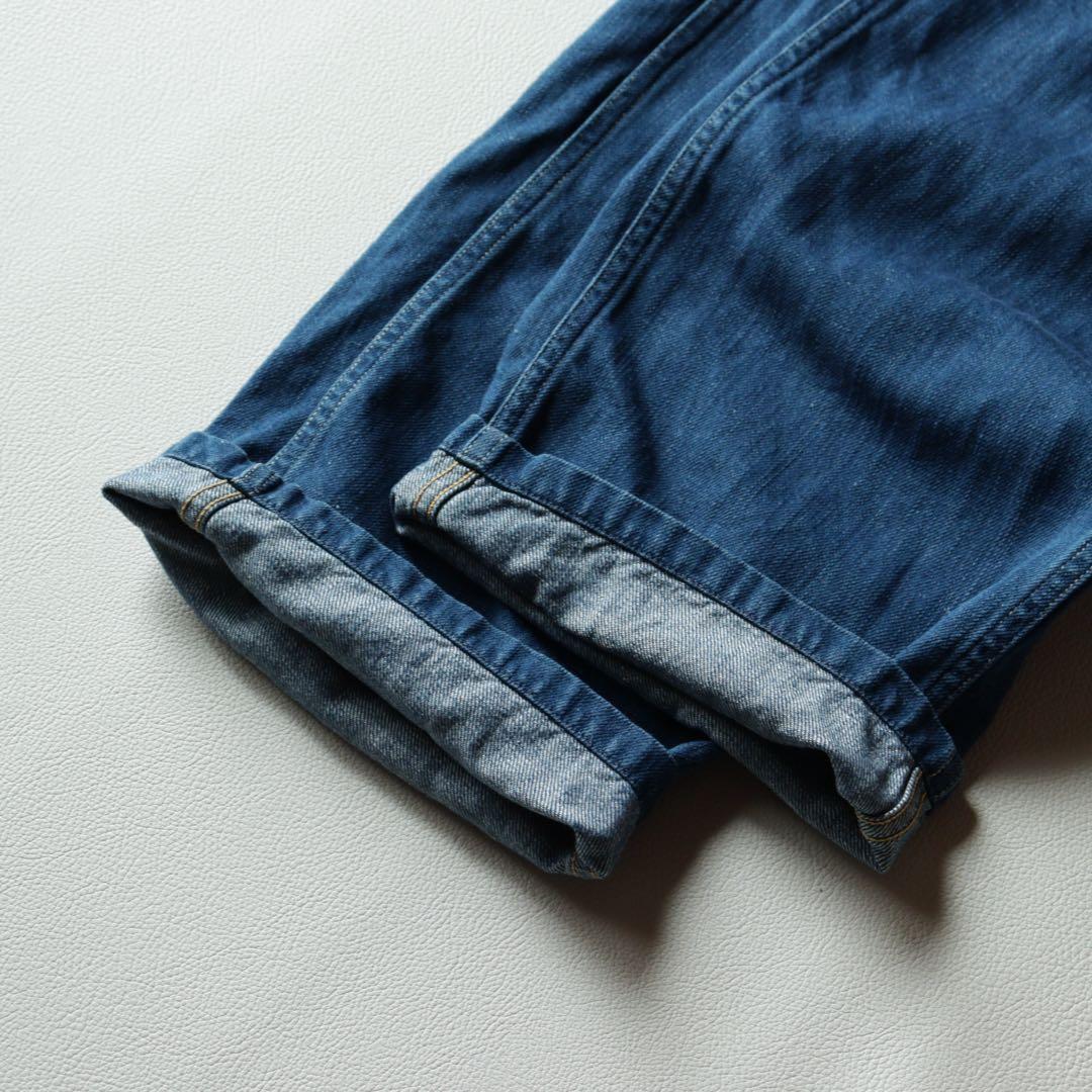 専用商品5181【美品】45R 小麦デニムの908ベイカーパンツ（加工） リネン