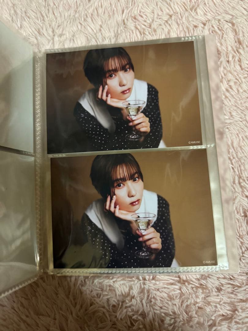 富田美憂 グッズセット 富田美憂 サイン 色紙 スマホRPG「ミリオン